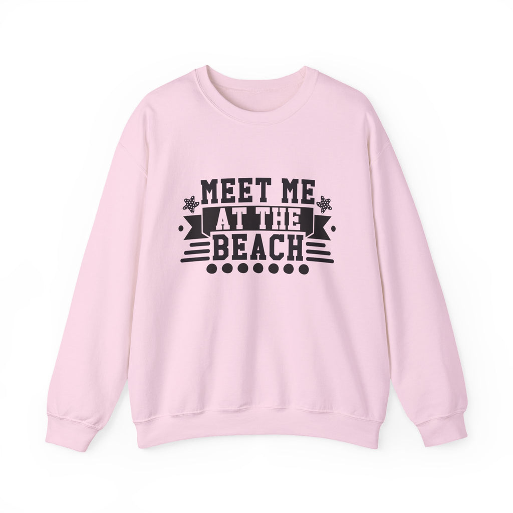 Meet Me at the Beach — Summer Crewneck Sweatshirt