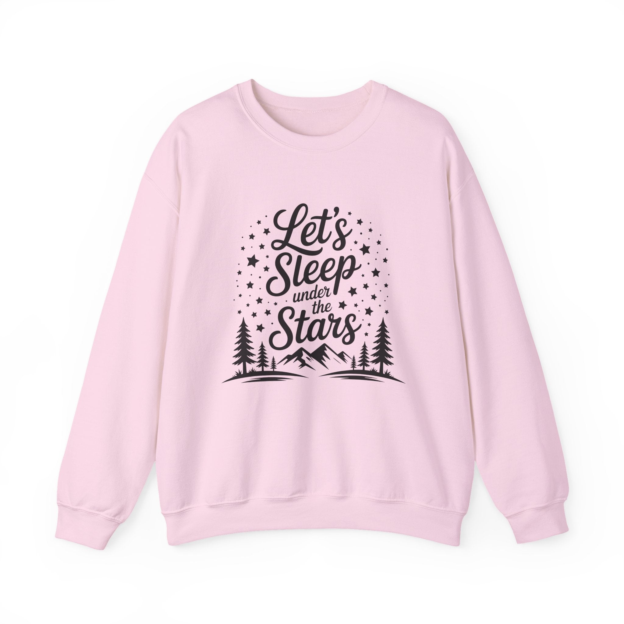 Let's Sleep Under the Stars — Camper Crewneck Sweatshirt