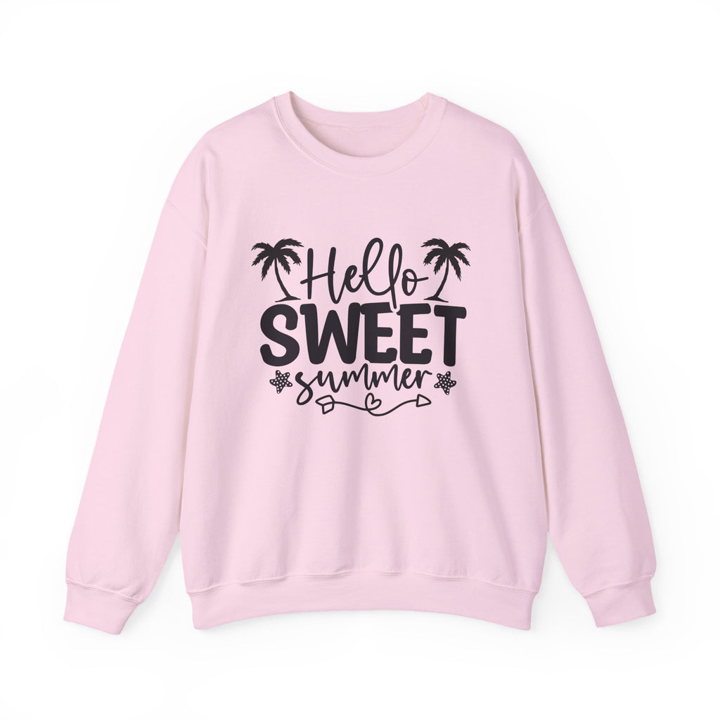 Hello Sweet Summer — Summer Crewneck Sweatshirt