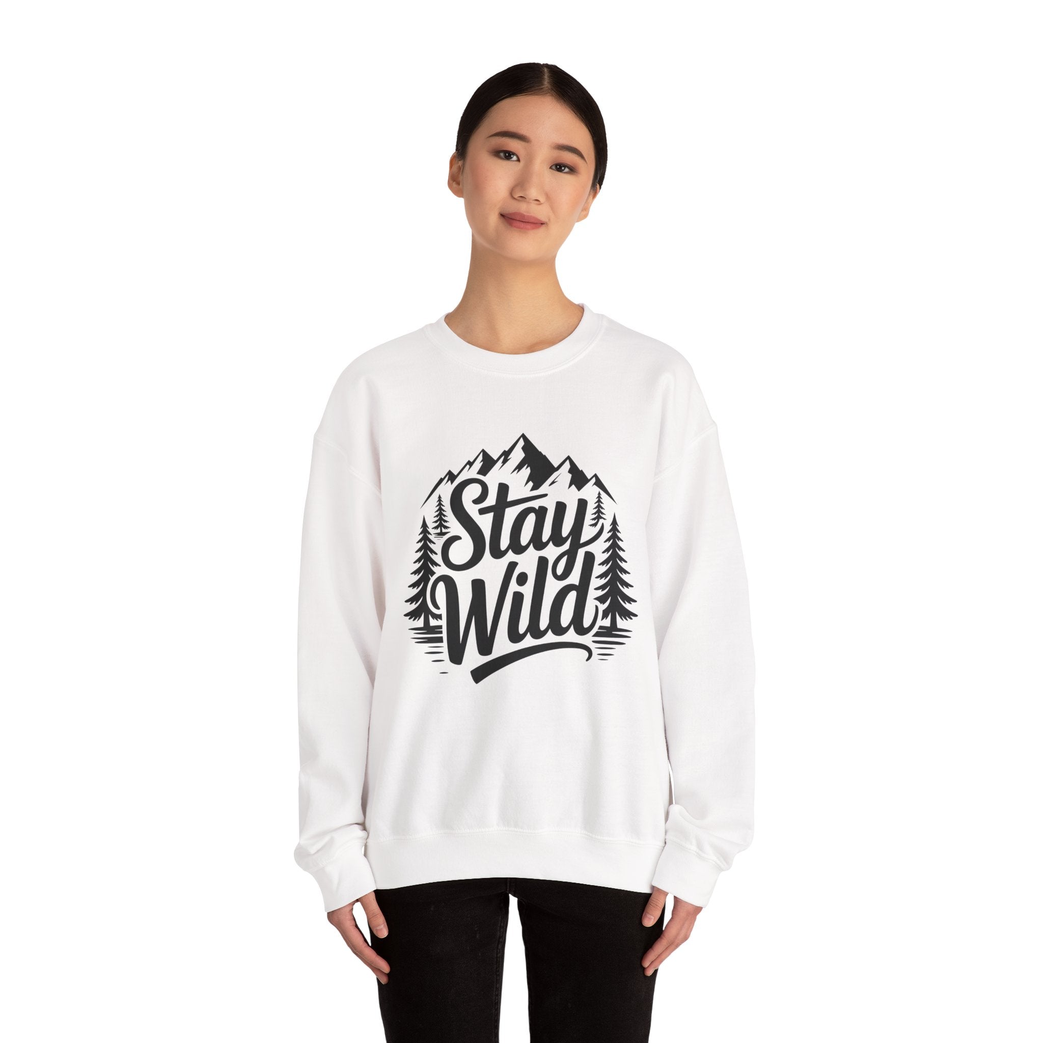 Stay Wild – Camper Crewneck Sweatshirt