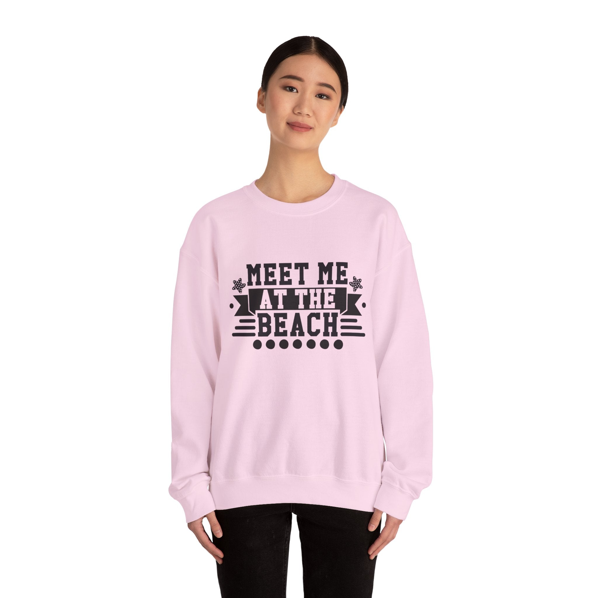 Meet Me at the Beach — Summer Crewneck Sweatshirt