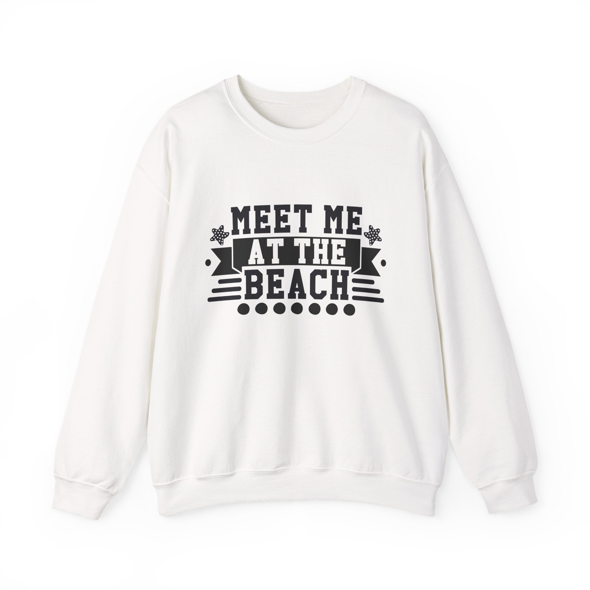 Meet Me at the Beach — Summer Crewneck Sweatshirt