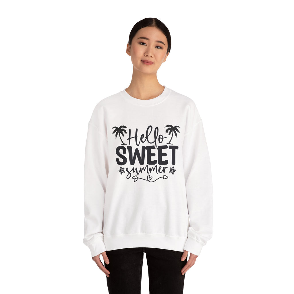 Hello Sweet Summer — Summer Crewneck Sweatshirt