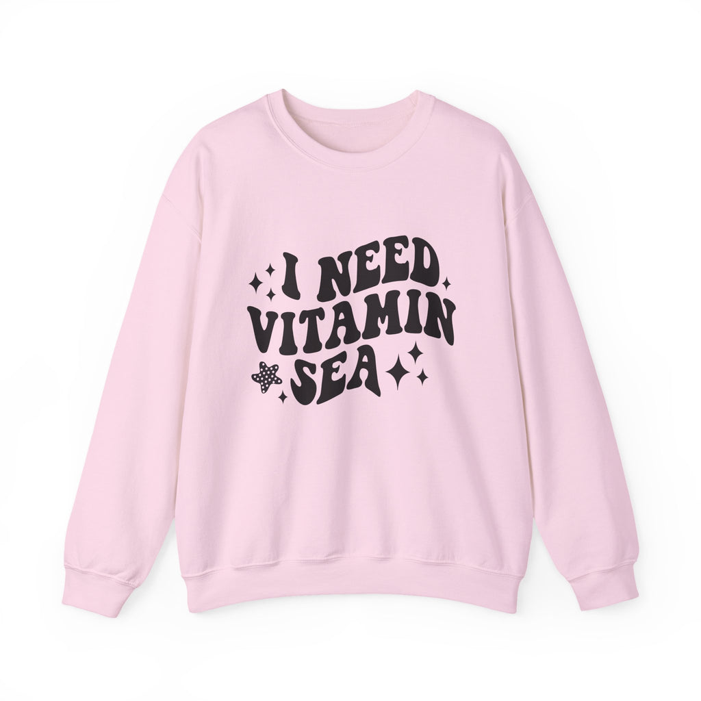 I Need Vitamin Sea - Summer Crewneck Sweatshirt