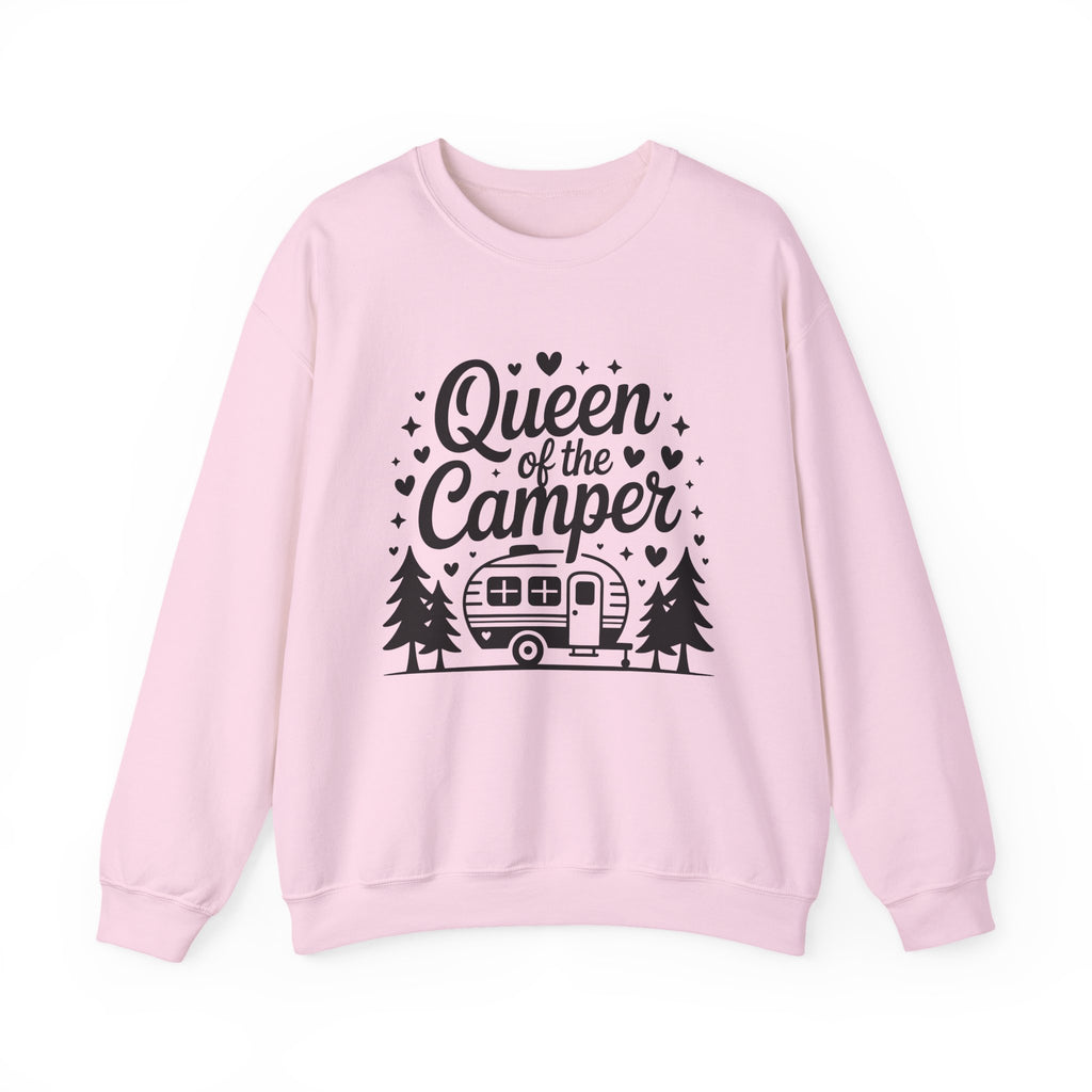 Queen of the Camper — Camper Crewneck Sweatshirt