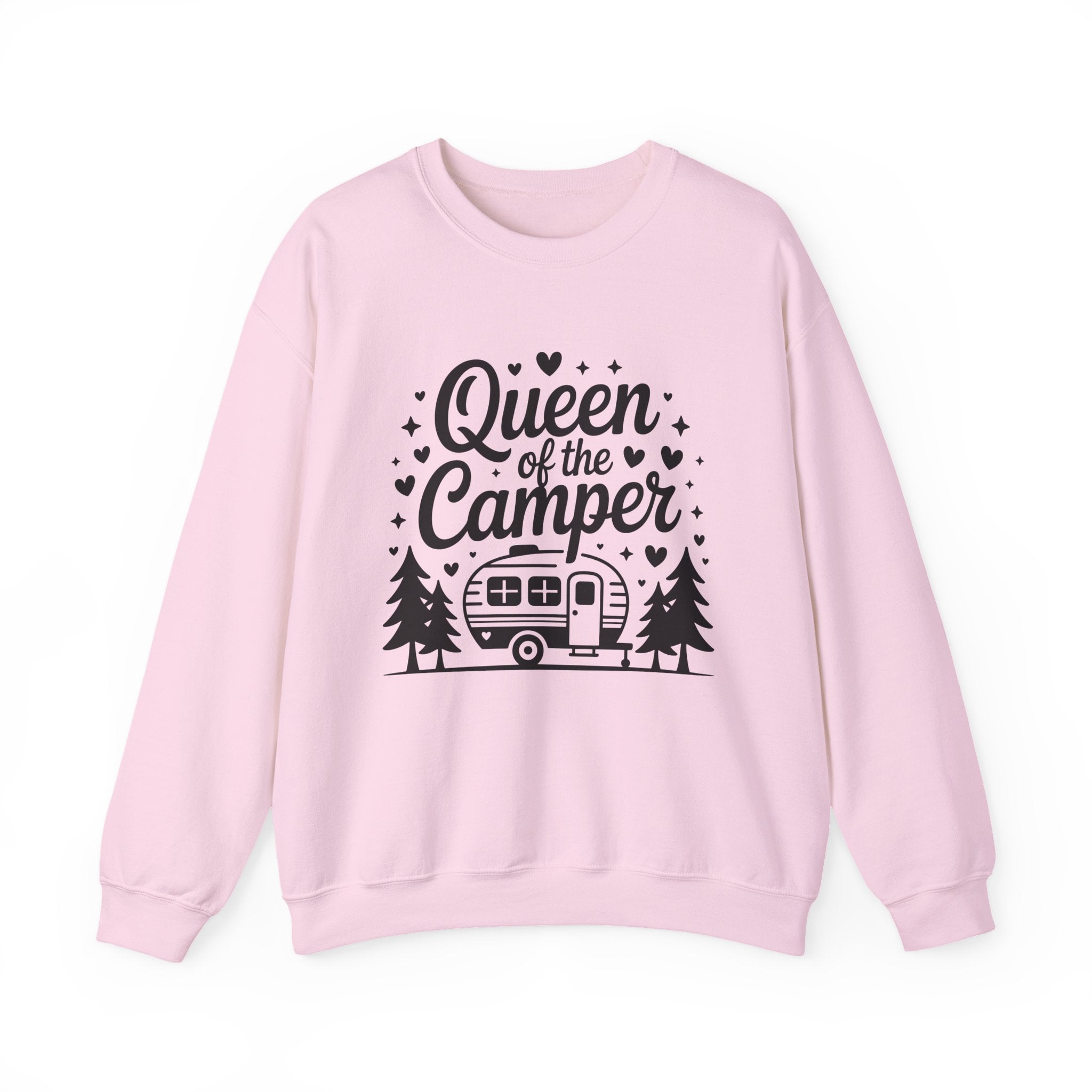 Queen of the Camper — Camper Crewneck Sweatshirt