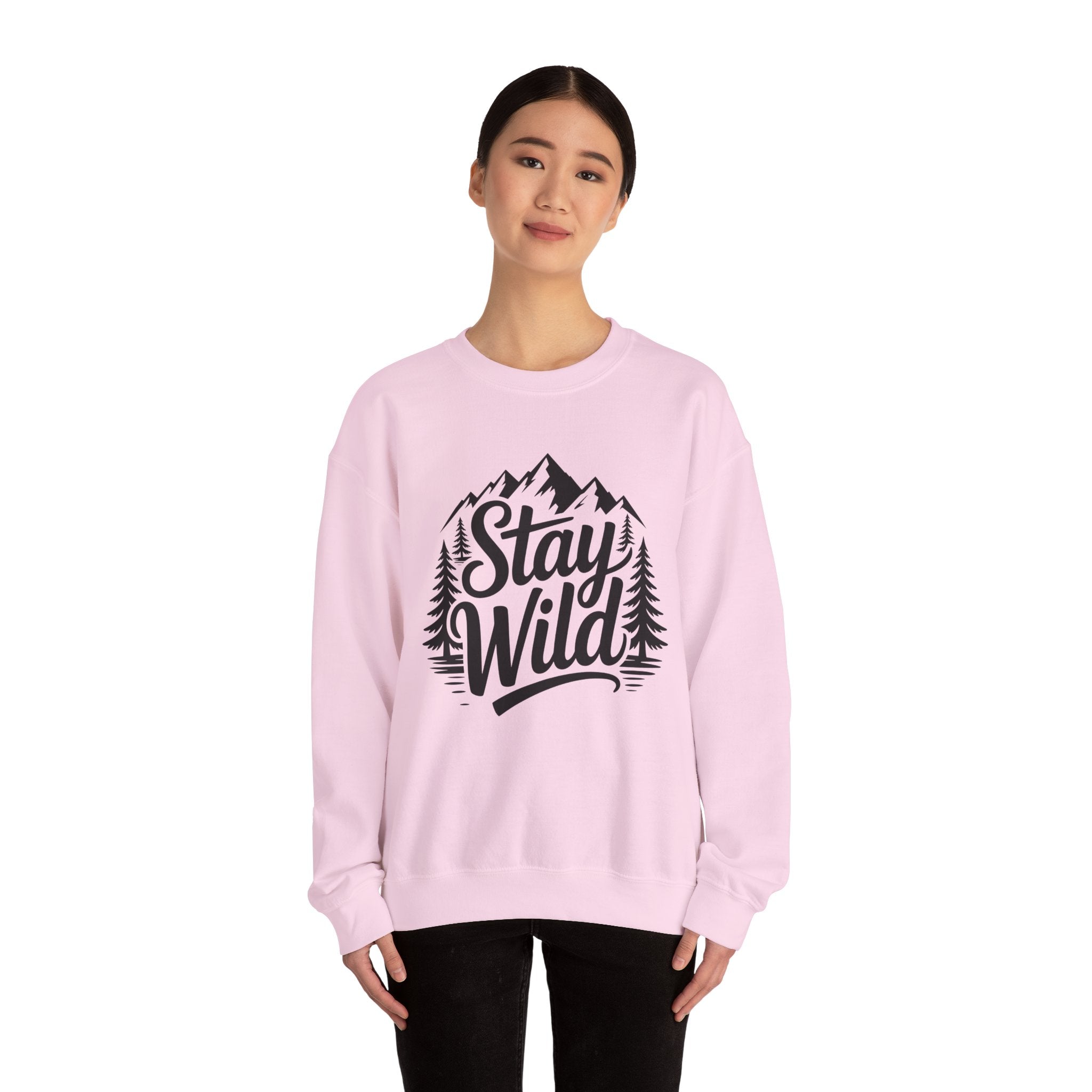 Stay Wild – Camper Crewneck Sweatshirt
