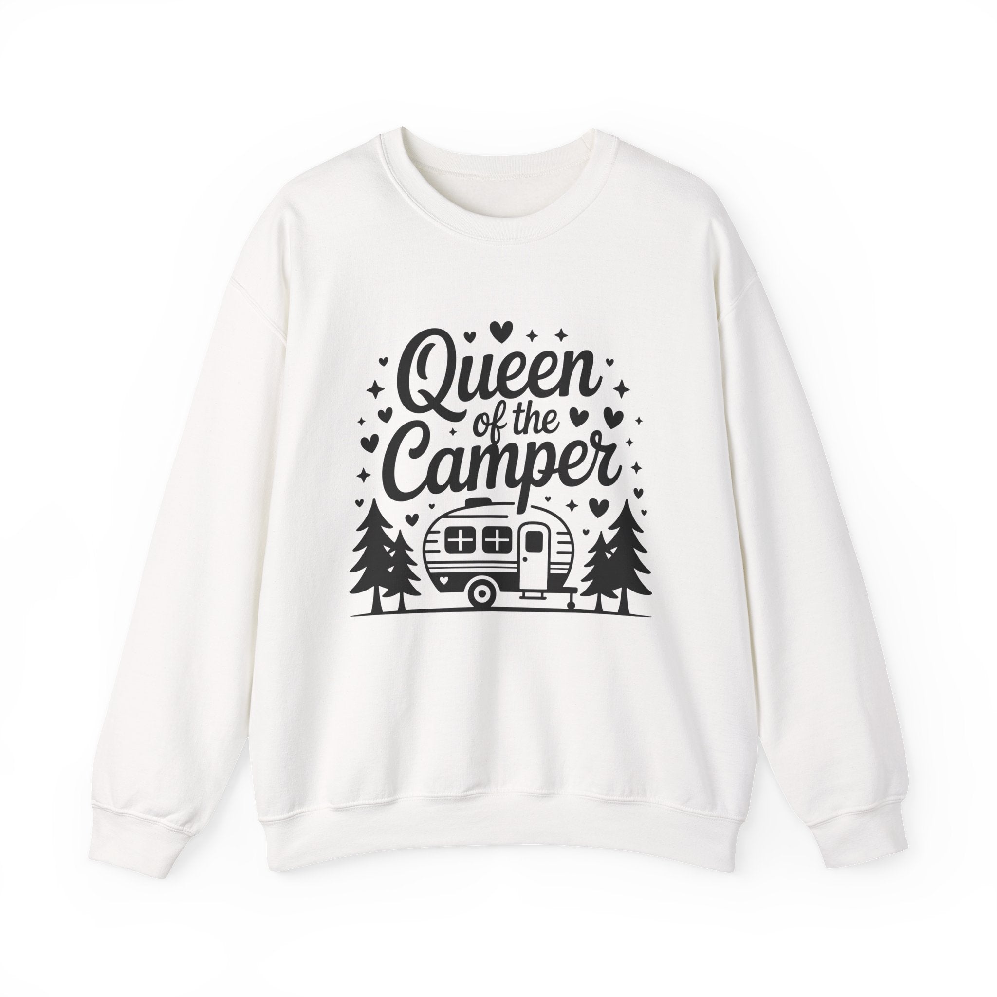 Queen of the Camper — Camper Crewneck Sweatshirt